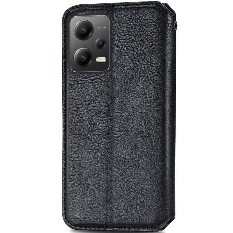 Кожаный чехол-книжка GETMAN Cubic (PU) для Xiaomi Poco X5 5G / Redmi Note 12 5G Херсон - зображення 2