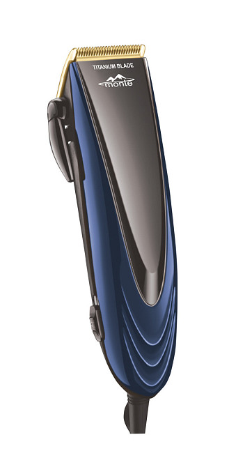 Машинка для стрижки волос Monte MT-5057 B 18 Вт синяя Київ - зображення 1