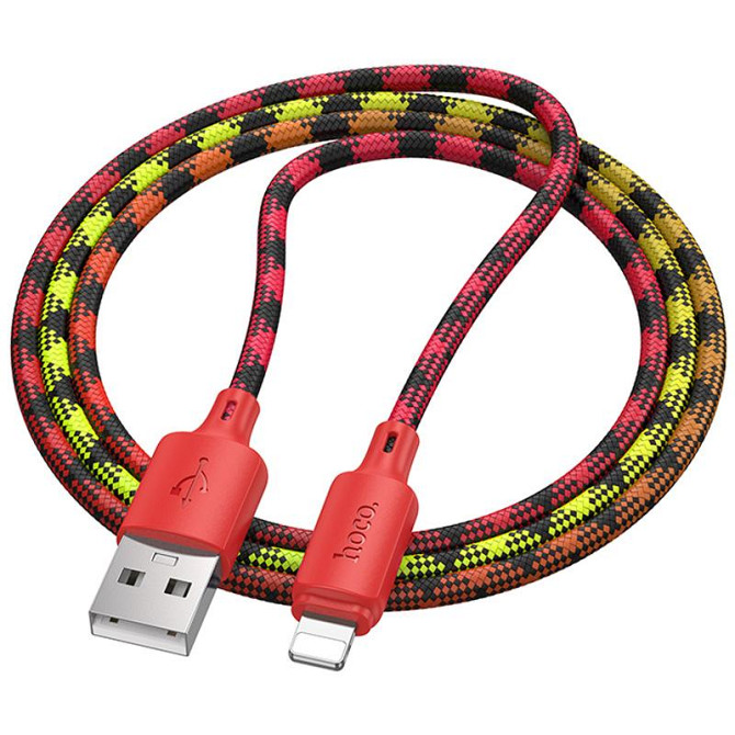Дата кабель Hoco X116 Meridian USB to Lightning 2.4A (1m) Херсон - зображення 3