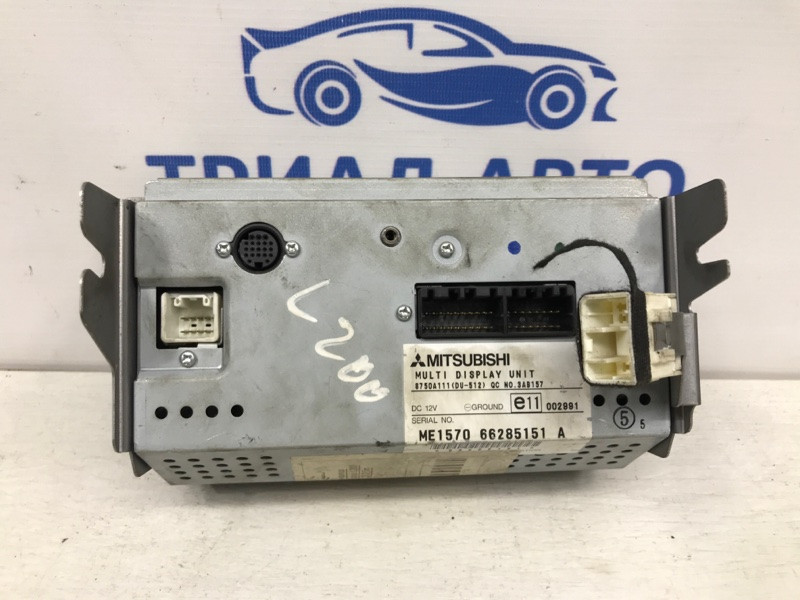 Монитор Mitsubishi L200 KB 2.5 ДИЗЕЛЬ 4D56U 2006 (б/у) Киев - изображение 4