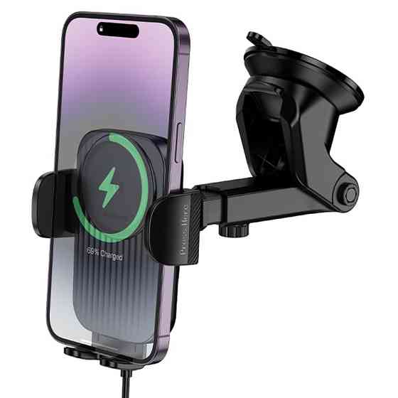 Автодержатель с БЗУ Borofone BH222 Leading 15W (center console) Херсон