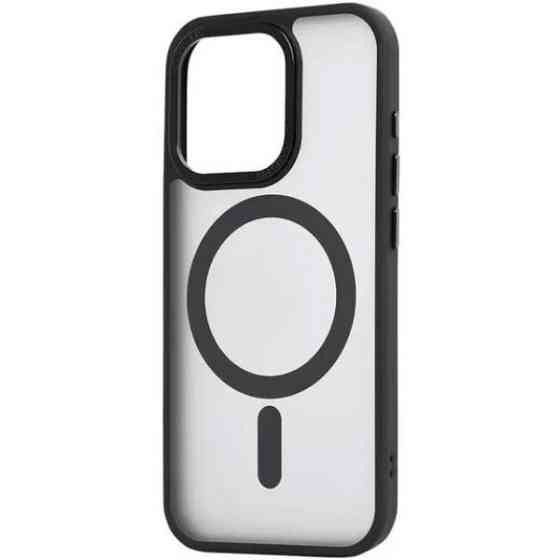 DM Чехол OC Matte Case with MagSafe для iPhone 12/12 Pro Black Харьков