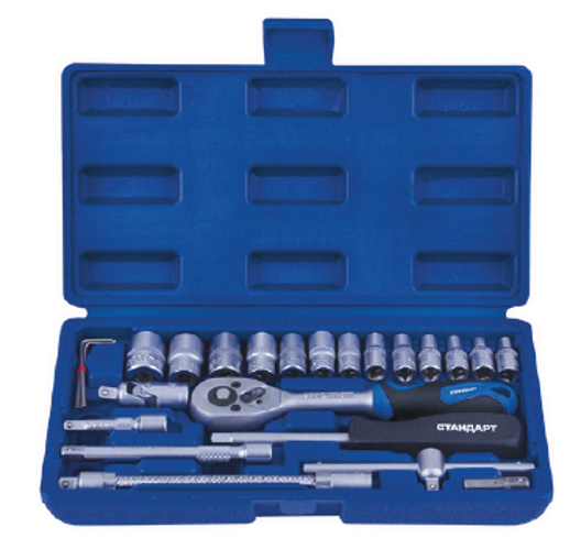 Набор инструмента СТАНДАРТ 1/4" 25 ед. ST-1425 Харків - зображення 2