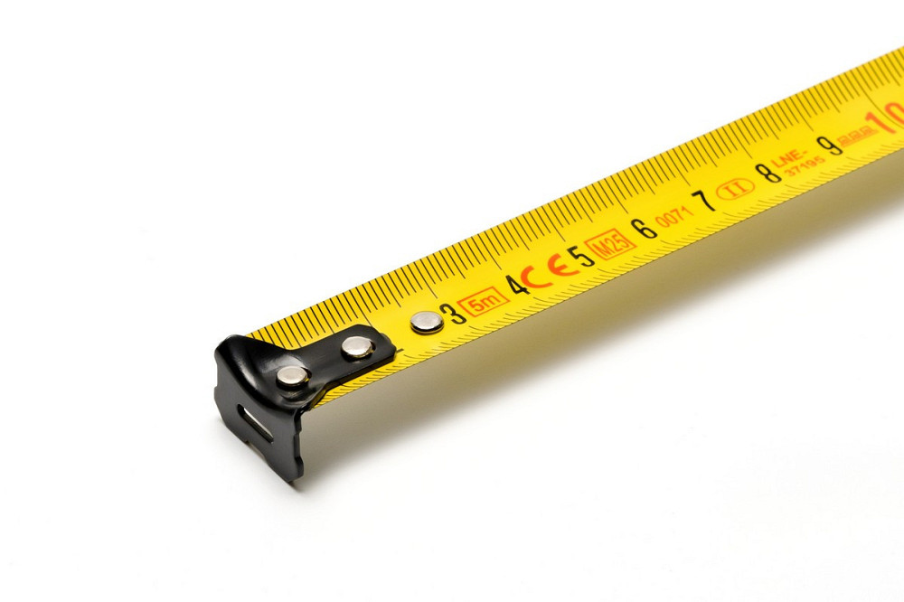 Рулетка MASTERTOOL 5 м х 19 мм фиксатор полотна кнопка STOP противоскользящий крючок 65-2105 Харків - зображення 5