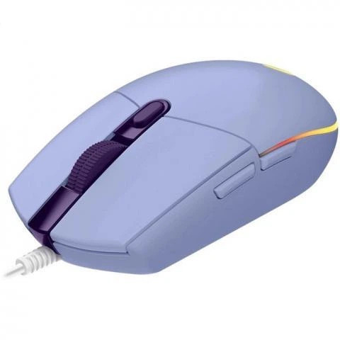 Мышь компьютерная безпроводная Logitech G102 Lightsync USB Lilac L910-005854 фиолетовая Київ - зображення 1