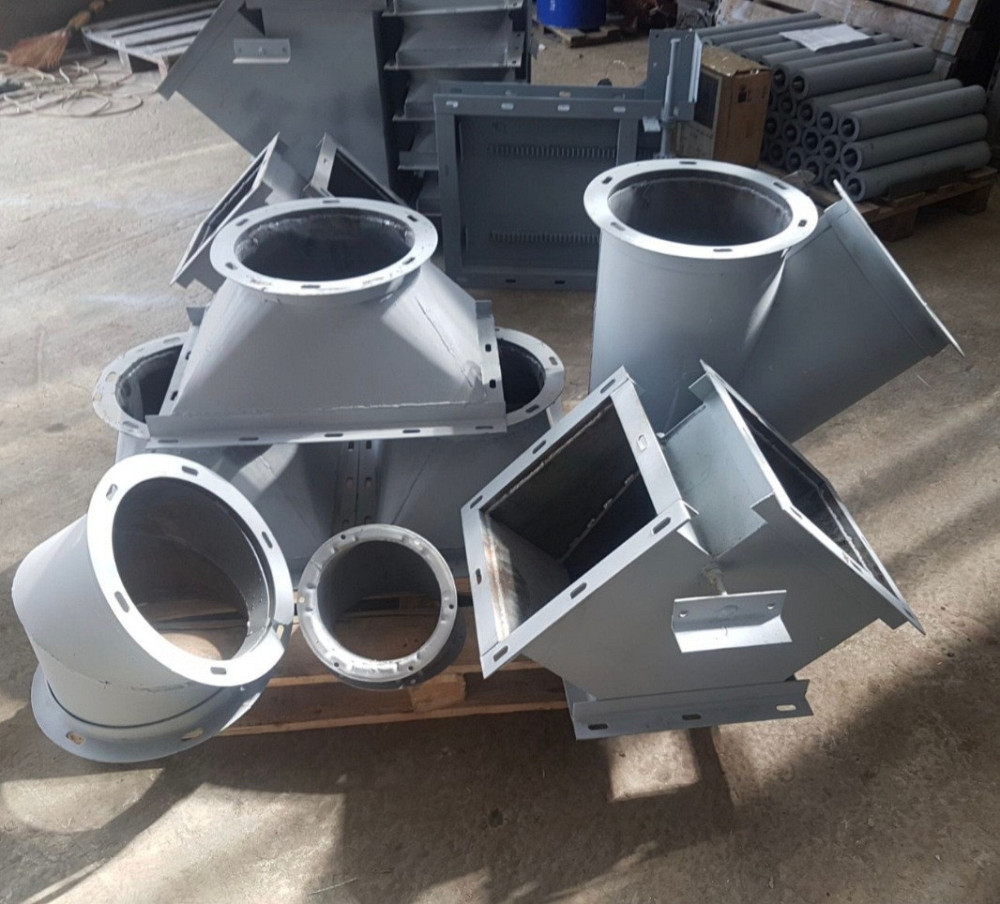 Колено 200*200 мм, 27 град. Колено СК-2 , колено элеваторного самотека Київ - зображення 8