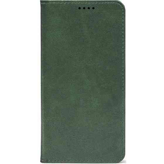 Чохол-книжка Crazy Horse Clasic для Xiaomi Redmi Note 15 Pro 5G Dark Green (Strong) Харків