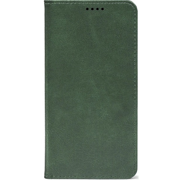 Чохол-книжка Crazy Horse Clasic для Xiaomi Redmi Note 15 Pro 5G Dark Green (Strong) Харків - зображення 1