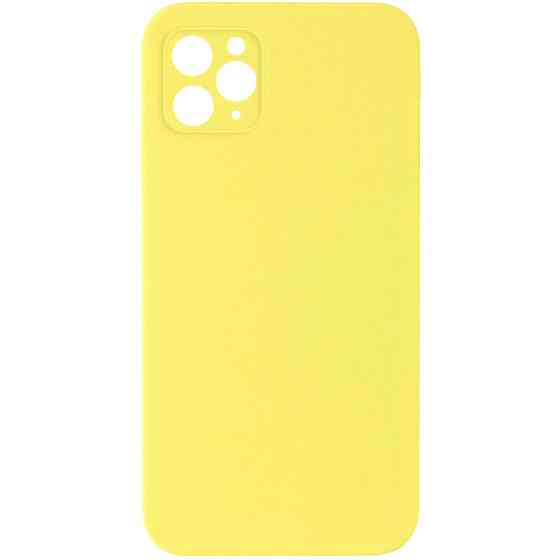 Чехол Silicone Case Square Full Camera Protective (AA) NOLOGO для Apple iPhone 11 Pro Max (6.5") Херсон