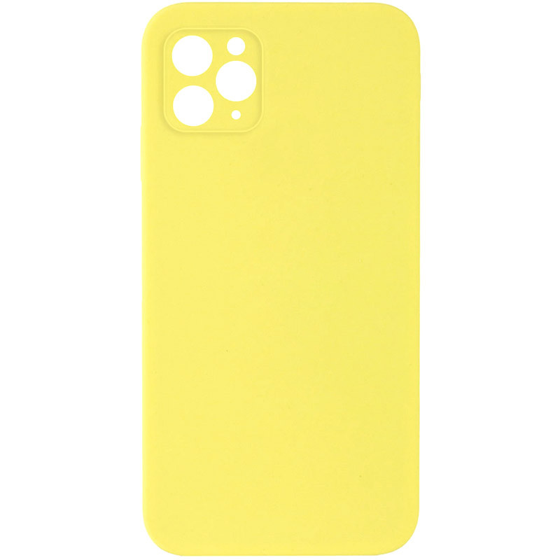 Чехол Silicone Case Square Full Camera Protective (AA) NOLOGO для Apple iPhone 11 Pro Max (6.5") Херсон - зображення 2