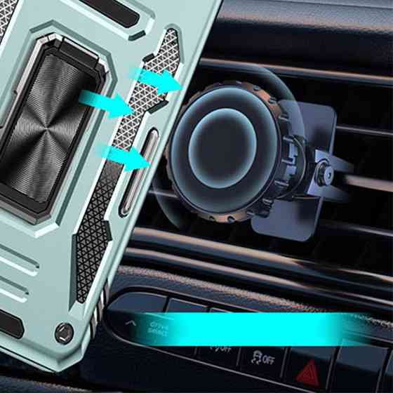 Ударопрочный чехол Camshield Army Ring для Xiaomi Redmi Note 14 4G (Int. version) / 14 5G Херсон