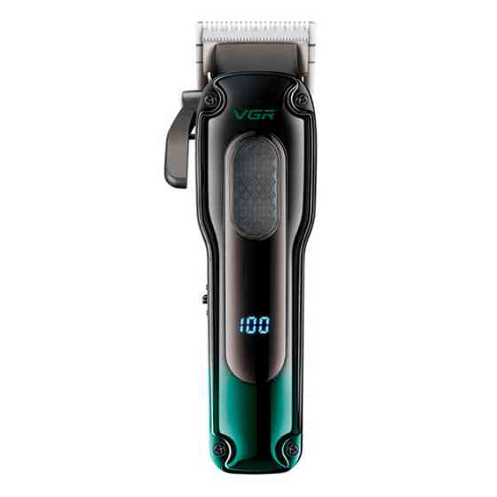 Машинка для стрижки аккумуляторная VGR V-013 GREEN 7 Вт зеленая Киев