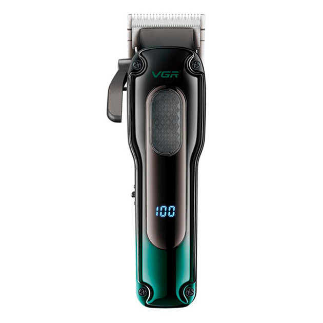 Машинка для стрижки аккумуляторная VGR V-013 GREEN 7 Вт зеленая Киев - изображение 2