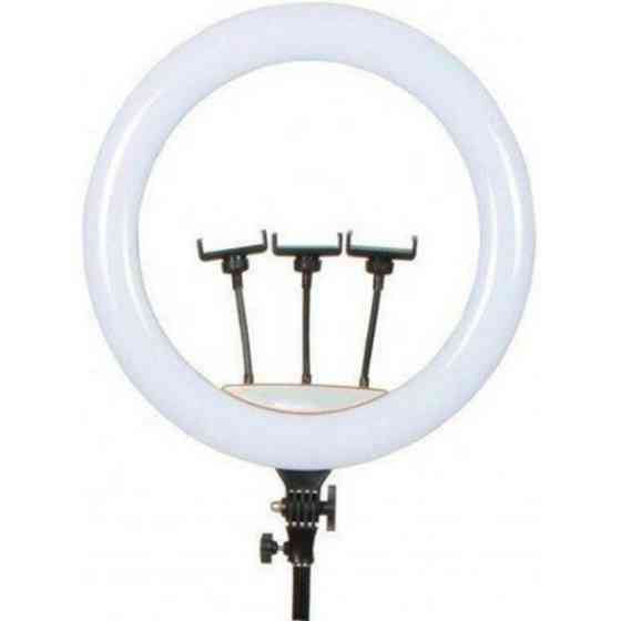 DM Лампа Кільцева LED 45 cm 18" 256 Lights Touch Switch Adapter LJJ-45 (Код товару:41072) Харків