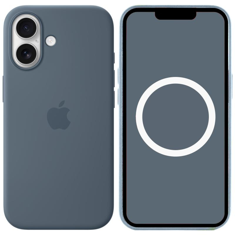 Чехол Silicone case (AAA) with Magsafe and Animation для Apple iPhone 17 (6.3") Херсон - зображення 1