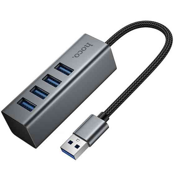 Переходник HUB Hoco HB1B 4in1 (USB to 4xUSB 3.0) (1m) Херсон