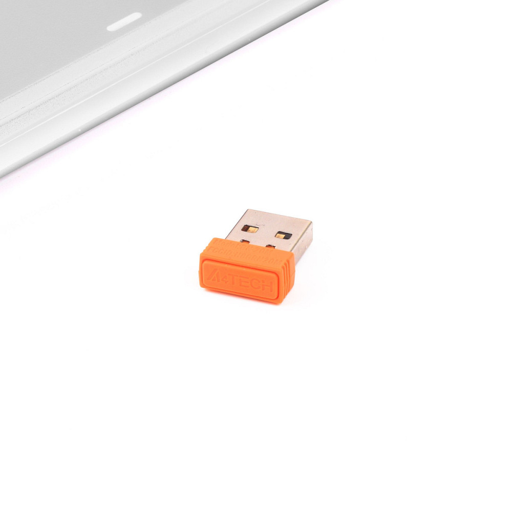 Клавиатура беспроводная A4Tech Fstyler FBK25(White) белая Київ - зображення 5