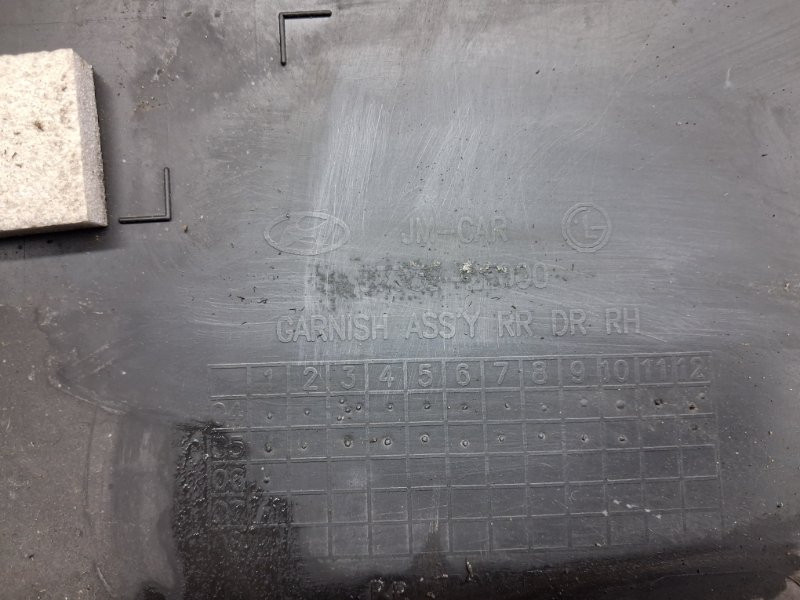 Накладка двери Hyundai Tucson JM 2.0 DIESEL D4EA 2004 задн. прав. (б/у) Київ - зображення 7