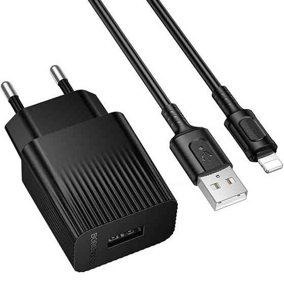 СЗУ Borofone BAS71A Source 10.5W (1USB-A) + кабель USB to Lightning Херсон