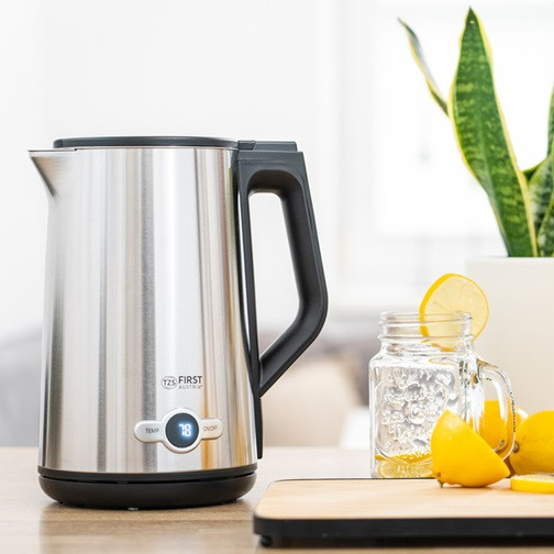 Електрочайник First FA-5407-5 1.7 л серебристый Киев - изображение 5