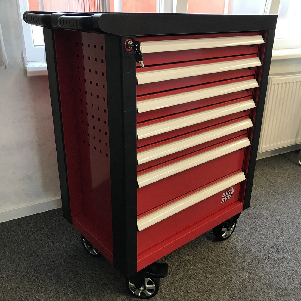 Тележка с инструментом 7 секций, 240 ед. TORIN TBR5807A-X Харків - зображення 2