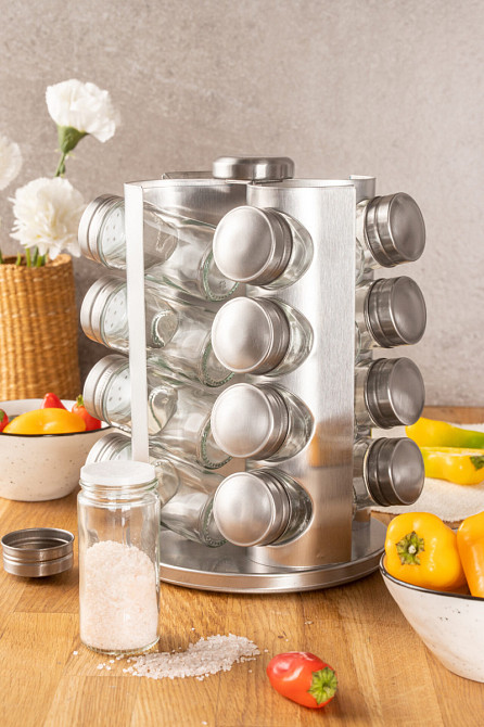 Набір для спецій Edenberg EB-4022 18 предметів Київ - зображення 1