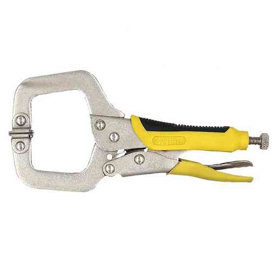 Клещи зажимные MASTERTOOL C-type 165 мм 07-0903 Харків