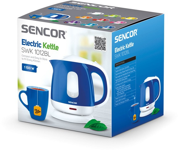 Электрочайник SenСor SWK 1012BL 1 л синий Київ - зображення 10