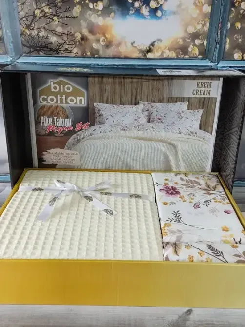 Літні двоспальні (Евро ) коплекти постільної білизни. Житомир - зображення 8