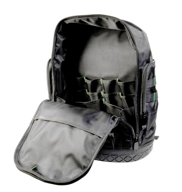 Рюкзак для инструментов MASTERTOOL 380х180х480 мм 22 кармана пластиковое дно 1680 DEN 79-1934 Харьков - изображение 7