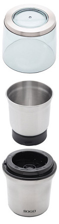 Кофемолка SOGO SS-5230 300 Вт серебристая Киев - изображение 4