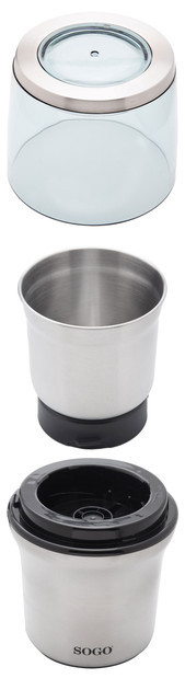 Кофемолка SOGO SS-5230 300 Вт серебристая Київ - зображення 4