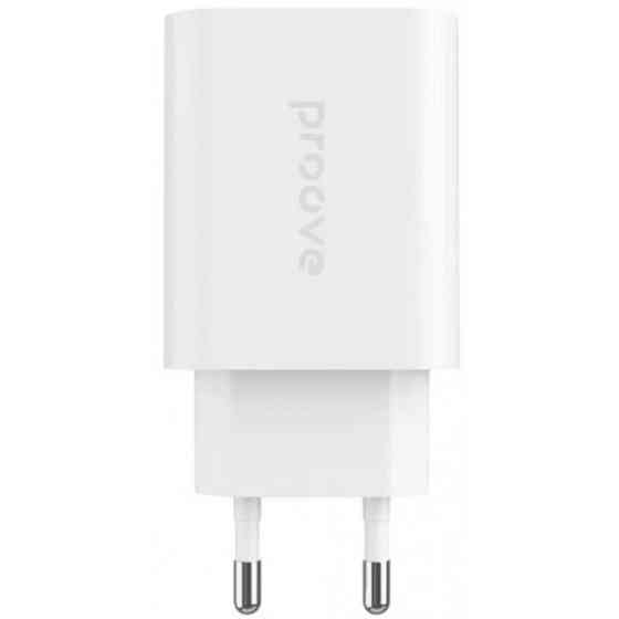 Мережевий зарядний пристрій Proove Rapid 30W 2 USB + Type-C White (WCRP30210002) (Код товару:37764) Харьков