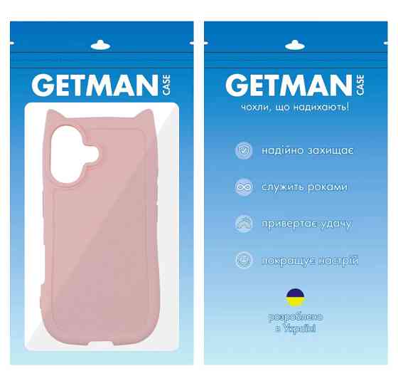 Чехол TPU GETMAN Cat with straps для Apple iPhone 16 Plus (6.7") Херсон