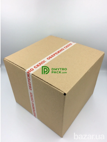 Скотч "Обережно скло" 6шт 50м х 24мм х 40мкм Херсон - зображення 2