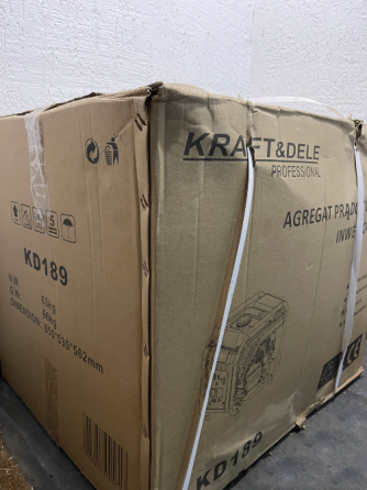 Інверторний бензиновий генератор Kraft&Dele KD189, 8.5 кВт, однофазний, мідна обмотка Київ