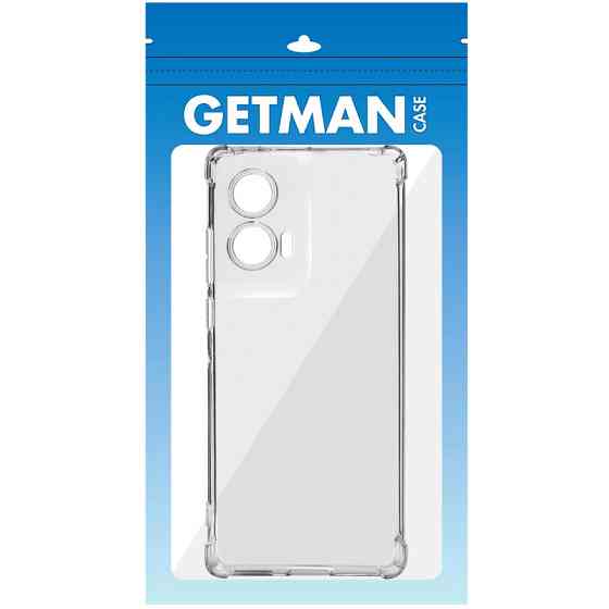 TPU чехол GETMAN Ease logo усиленные углы Full Camera для Motorola Edge 50 Fusion Херсон