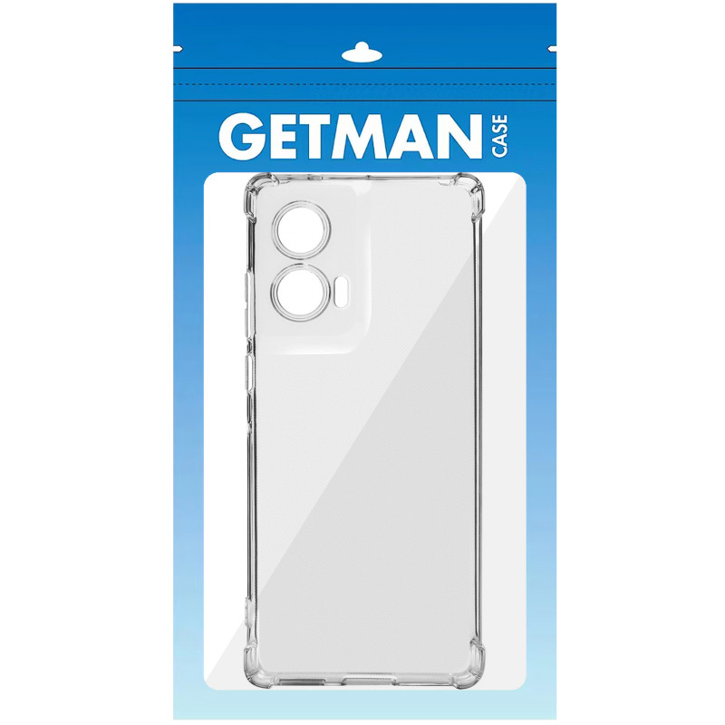 TPU чехол GETMAN Ease logo усиленные углы Full Camera для Motorola Edge 50 Fusion Херсон - зображення 3