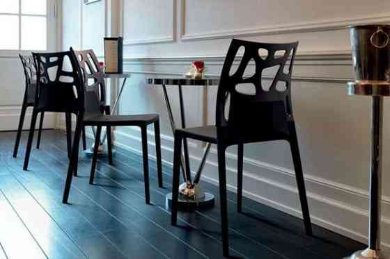 Стул Papatya Ego-Rock белое сиденье, верх белый Київ