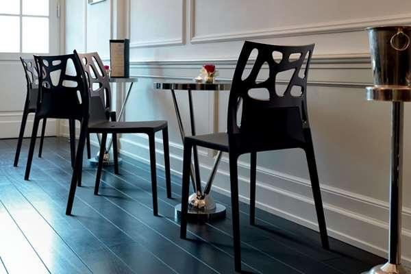 Стул Papatya Ego-Rock белое сиденье, верх белый Київ - зображення 4