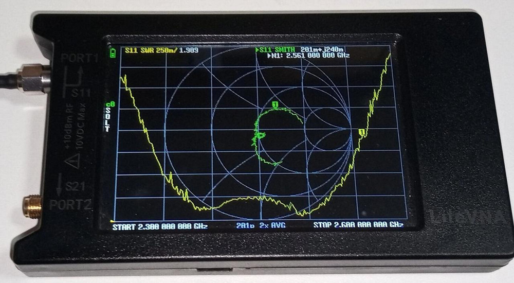 Антенна Yagi 2320-2590/4520-4760 МГц 10.5 дБ 10 Вт направленная, SMA-female Дніпро - зображення 12
