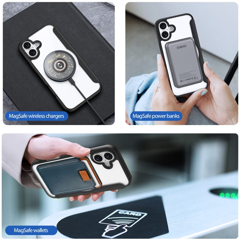 Чехол-книжка Dux Ducis Skin X Pro with MagSafe для Apple iPhone 16 (6.1") Херсон - зображення 7