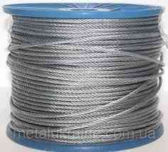 Трос оцинкованый стальной 21мм  Гост 2688-80 Київ
