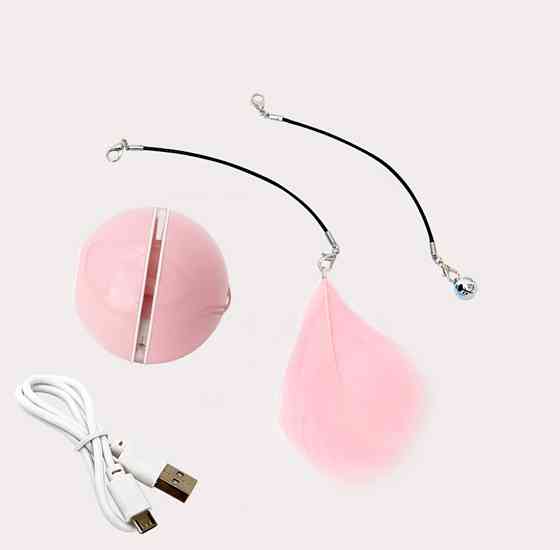 Іграшка для котів 11031 6х6 см рожева Киев