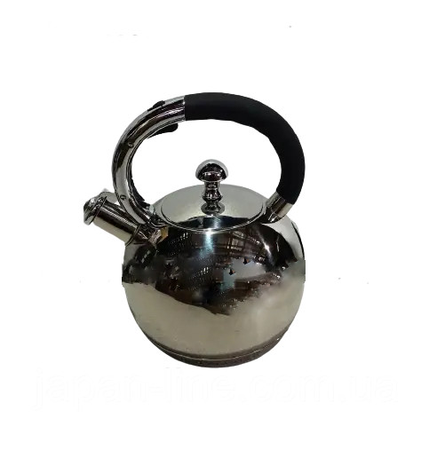 Чайник із свистком Bohmann BH-8052-black 3 л чорний Киев - изображение 1