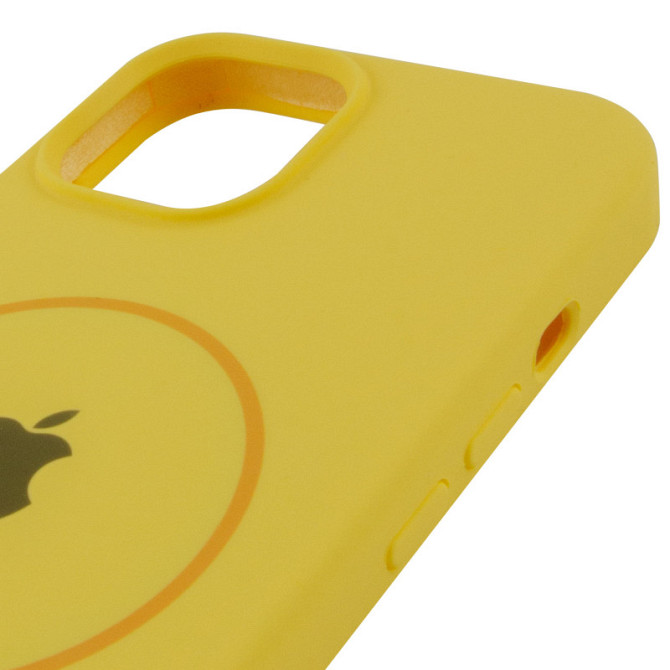 Чехол Silicone Case Full Protective (AA) with MagSafe для Apple iPhone 15 (6.1") Херсон - изображение 4