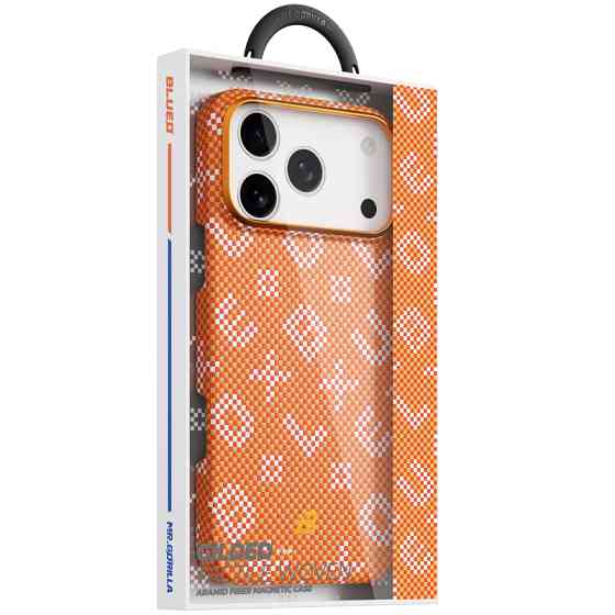 TPU+PC чехол Blueo Gilded Tactile Woven with Magnetic Fit для Apple iPhone 17 Pro Max (6.9") Херсон