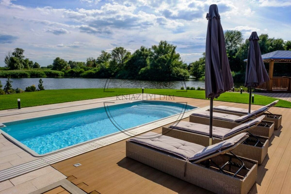 Сдается в аренду дом с Бассейном 500 м2 7 спален с выходом на Днепр Р#8209;н. Вишенки, Садовая (Осок Киев - изображение 3