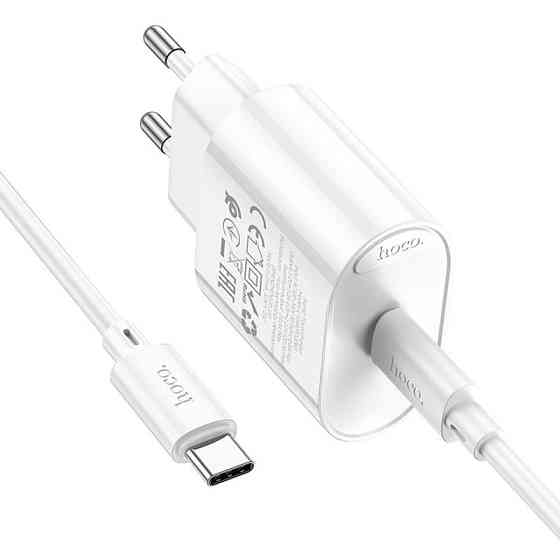 СЗУ Hoco C109A Fighter PD20W (1USB-C) + кабель Type-C to Type-C Херсон