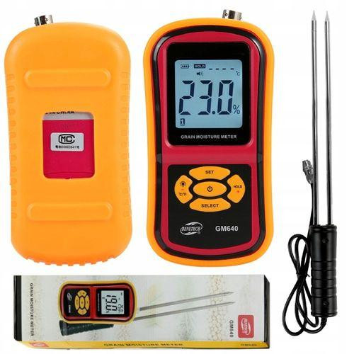 Влагомер зерна 5-30% (8 типов зерновых) BENETECH GM640 Харьков - изображение 6